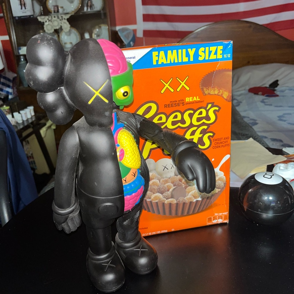 KAWS COMPANION OPEN BOX BLACK